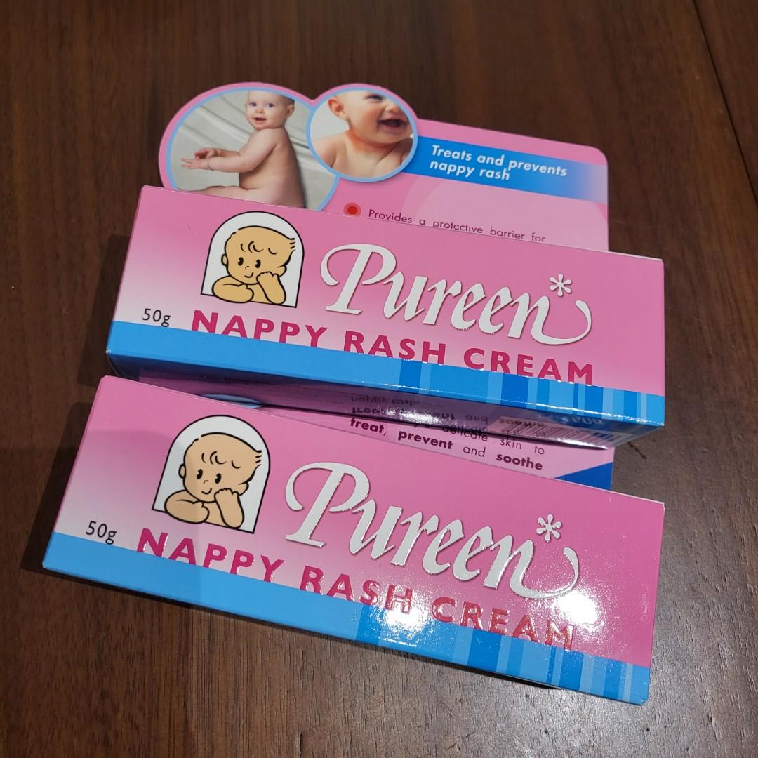 (BN) 8 for 2 Pureen Nappy Rash Cream, Babies & Kids, Bathing