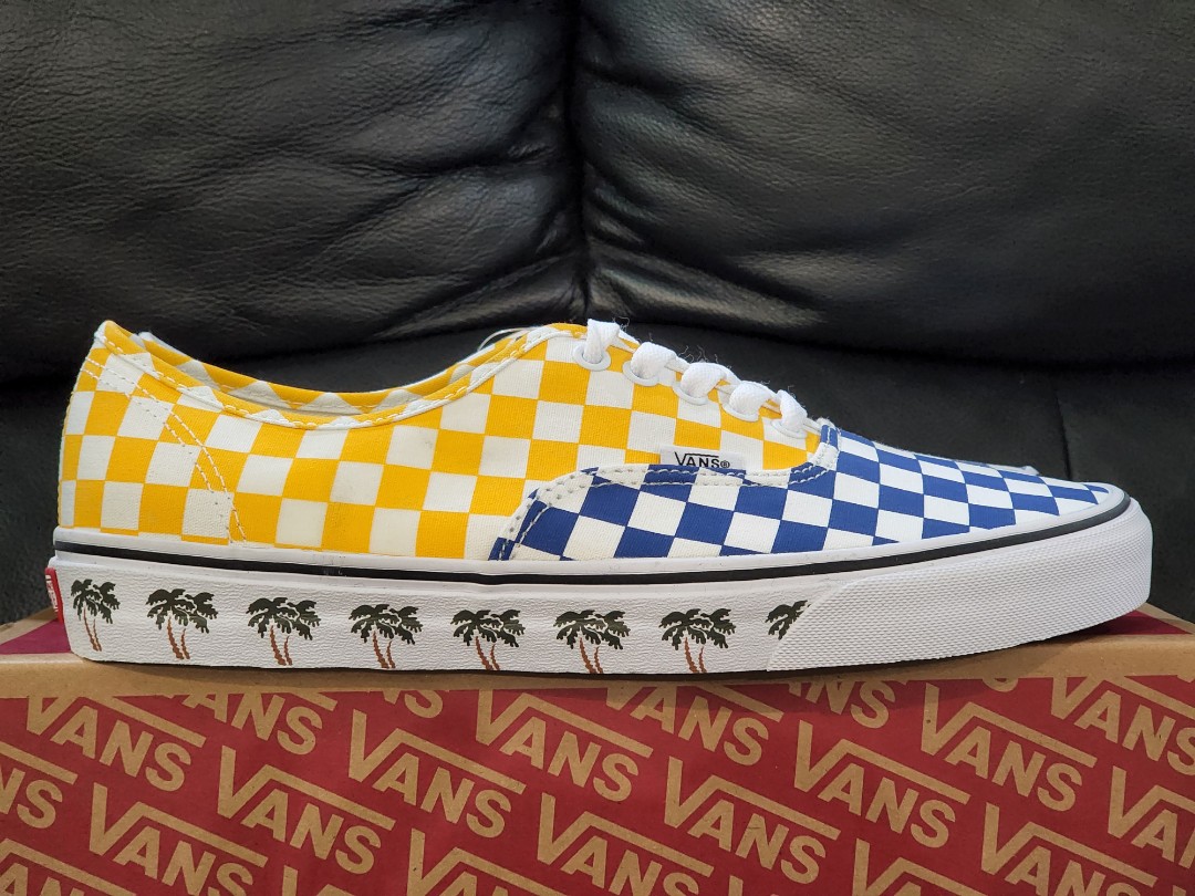 vans sidewall checkerboard