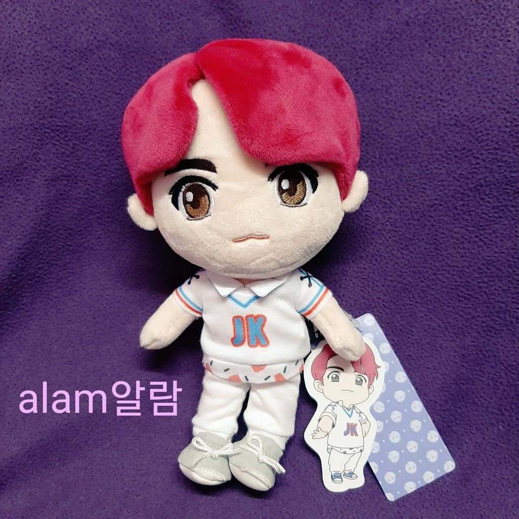 BTS Jungkook Official Plushies Doll, Hobbies & Toys, Collectibles