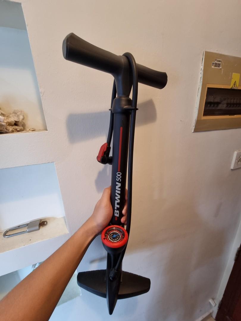 Btwin 500 floor pump top
