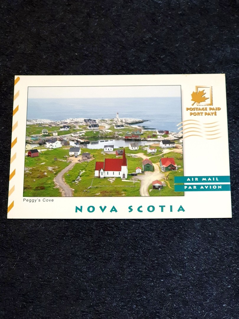 Canada Postage Prepaid Postcard Nova Scotia. Mint Unused. stamps