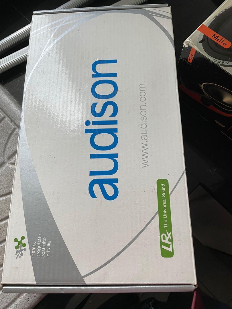 Car audio system Audison power amplifier and Hertz MLK 165 system, Car