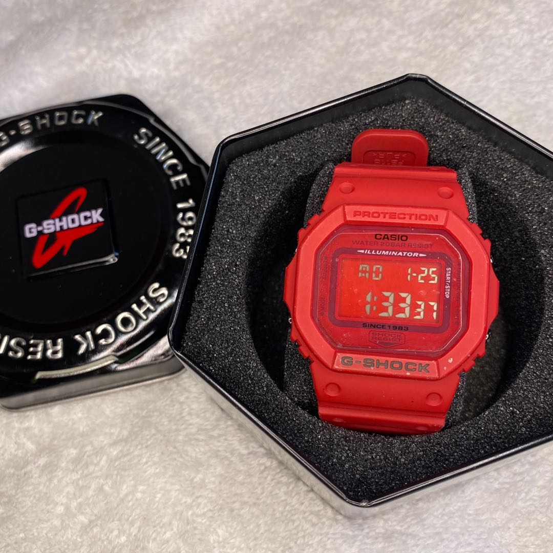 G shock 35th shop anniversary limited edition red
