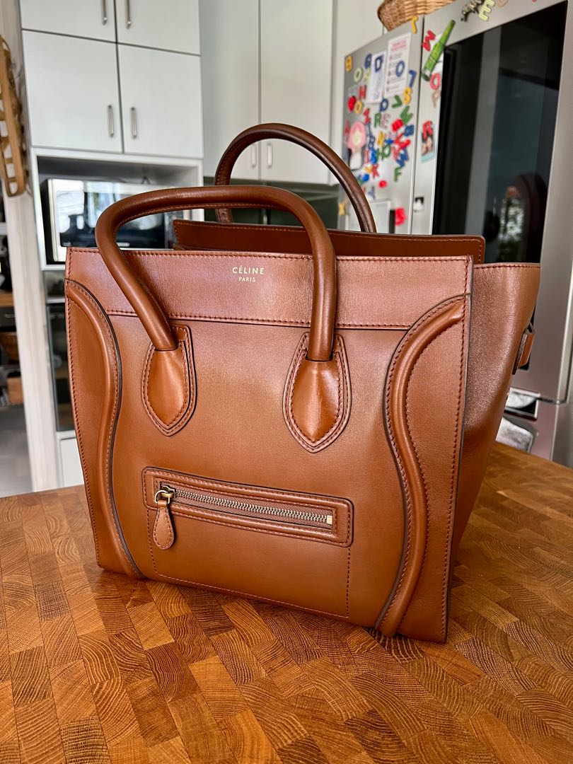 Celine Luggage in Medium Women s Fashion Bags Wallets Tote Bags on Carousell