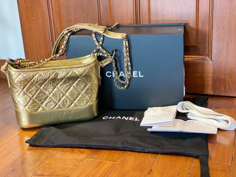 Chanel Gabrielle Gold Medium