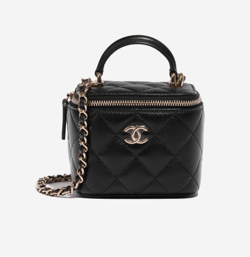 Chanel mini vanity bag, Luxury, Bags & Wallets on Carousell
