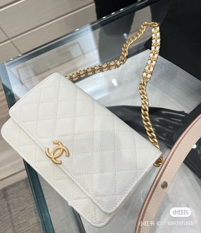 Chanel WOC 22P, Luxury, Bags & Wallets on Carousell