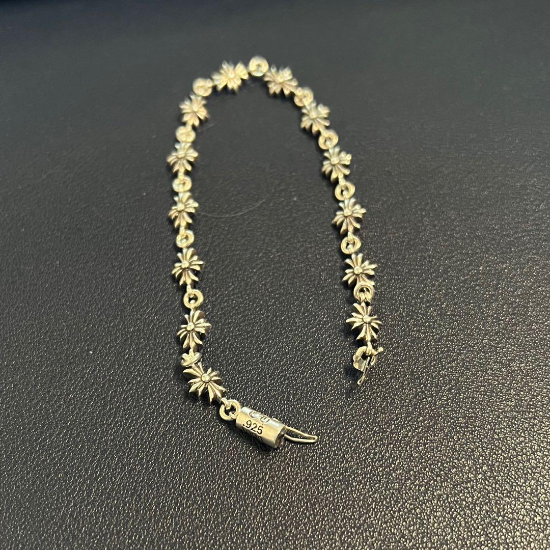 chrome hearts tiny e ch plus bracelet 13 links, 男裝, 手錶及配件