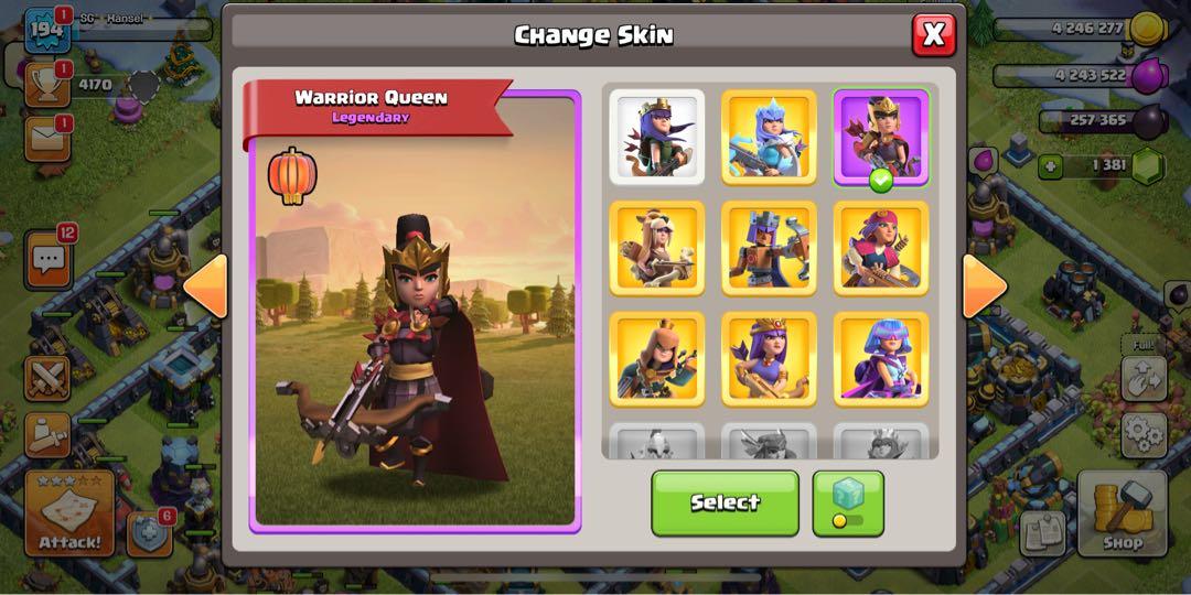 Clash of clans , stacked TH 13 Max, Video Gaming, Video Games, Others