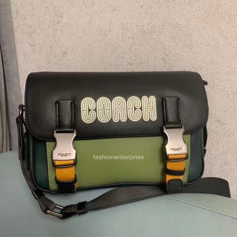 Coach Track Crossbody in Colorblock With Coach on Carousell