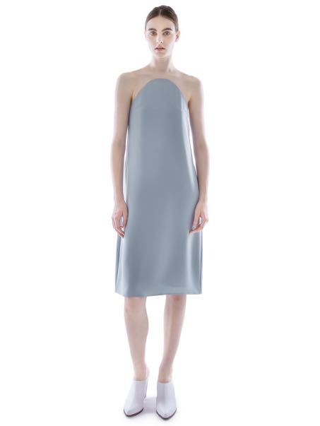 Collate the Label Mesh Panel Shift Dress, Women's Fashion, Dresses ...