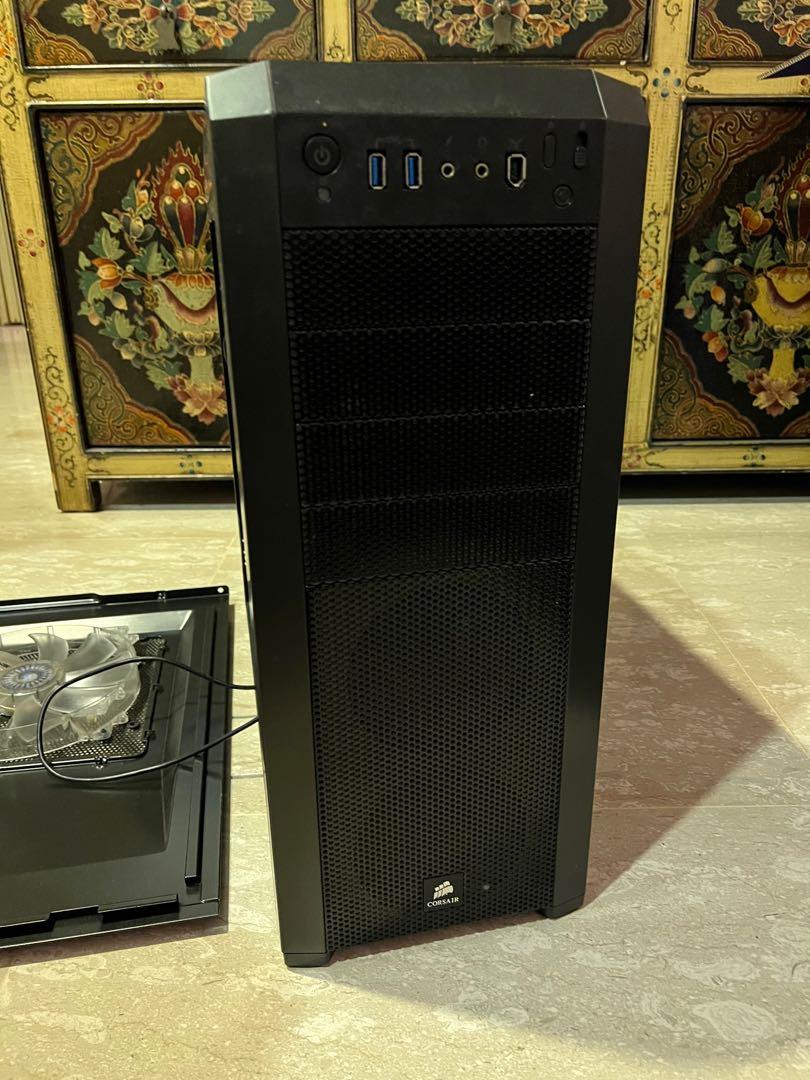 Corsair Computer Case and Corsair AIO Coole, Computers & Tech, Parts