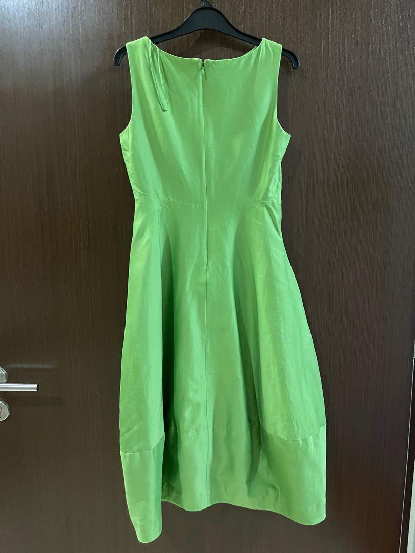 Cos green clearance cocoon dress