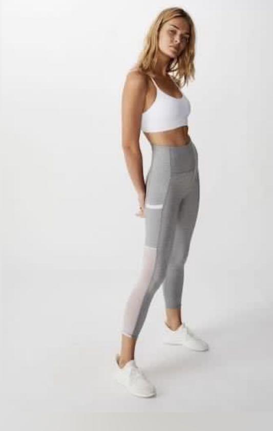 White new arrivals mesh leggings