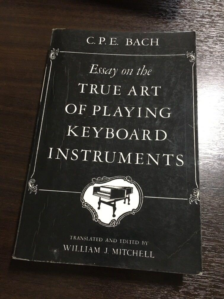 cpe bach essay on the true art of playing keyboard instruments pdf
