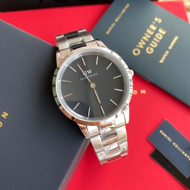 Daniel wellington iconic discount link silver 28mm