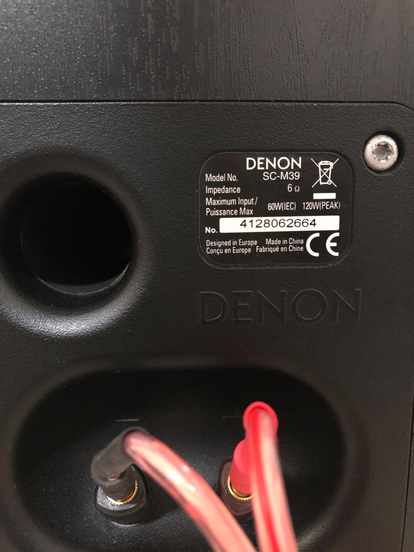 DENON Bookshelf Speakers, Audio, Soundbars, Speakers & Amplifiers on