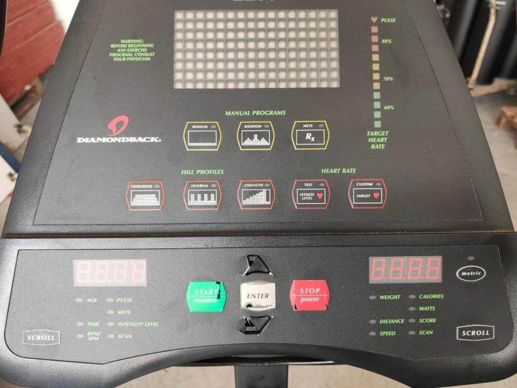 Diamondback 1100u outlet exercise bike