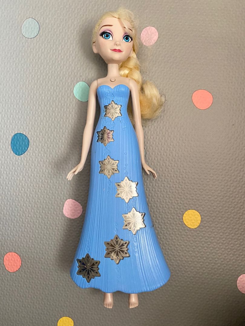 Elsa piano doll online