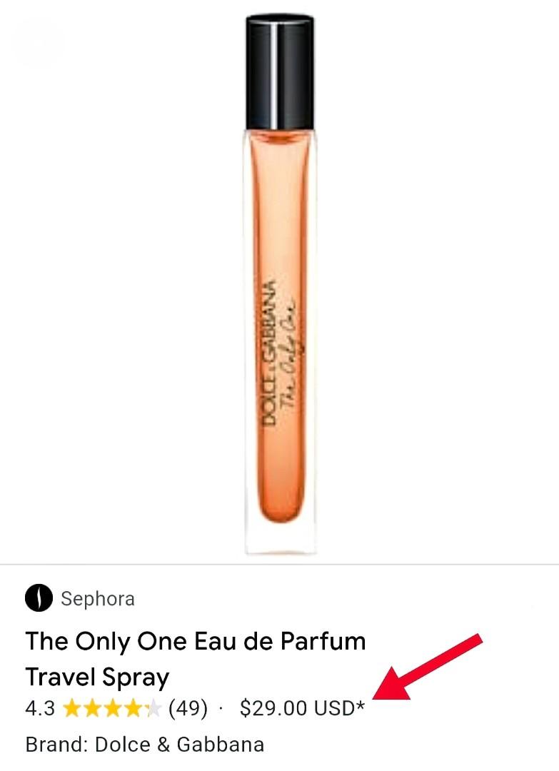 Sephora dolce gabbana the only one deals