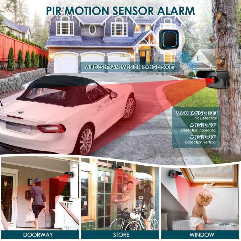 Driveway Alarm Sensor (1 Sensor only), Furniture & Home Living, Outdoor ...