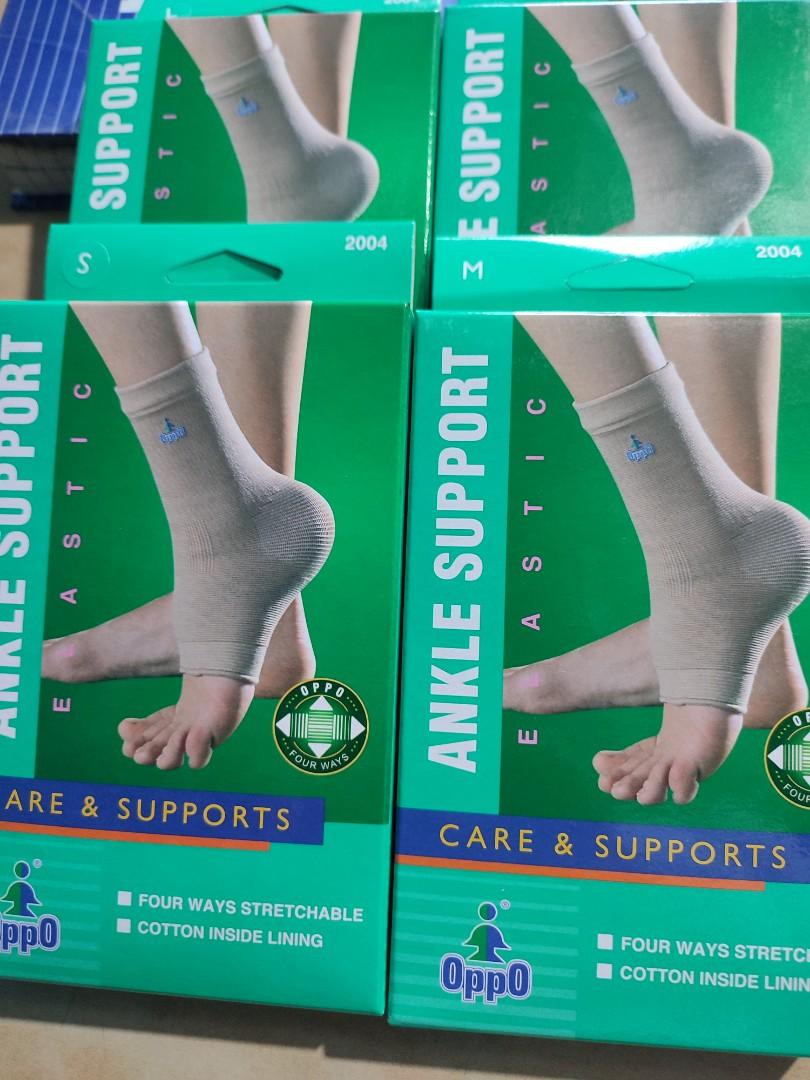 Elastic Ankle Support (Category: Braces, Support & Protection) located in Quezon City. Submitted by pjfalogme21 (Listing ID 1151665002, Image 3). Description: Oppo supports are made of 4-way stretch spandex with cotton lining. Helps keep your skin dry and comfortable. Super absorbent lining that provides both comfort and durability. •Ideal for weak or unstable ankles, sprains, strains, or twisting injuries. •Provides firm support with gentle comp