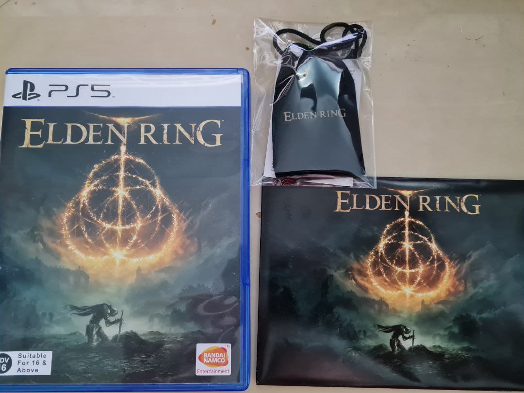 Elden Ring with Preorder bonuses, Video Gaming, Video Games