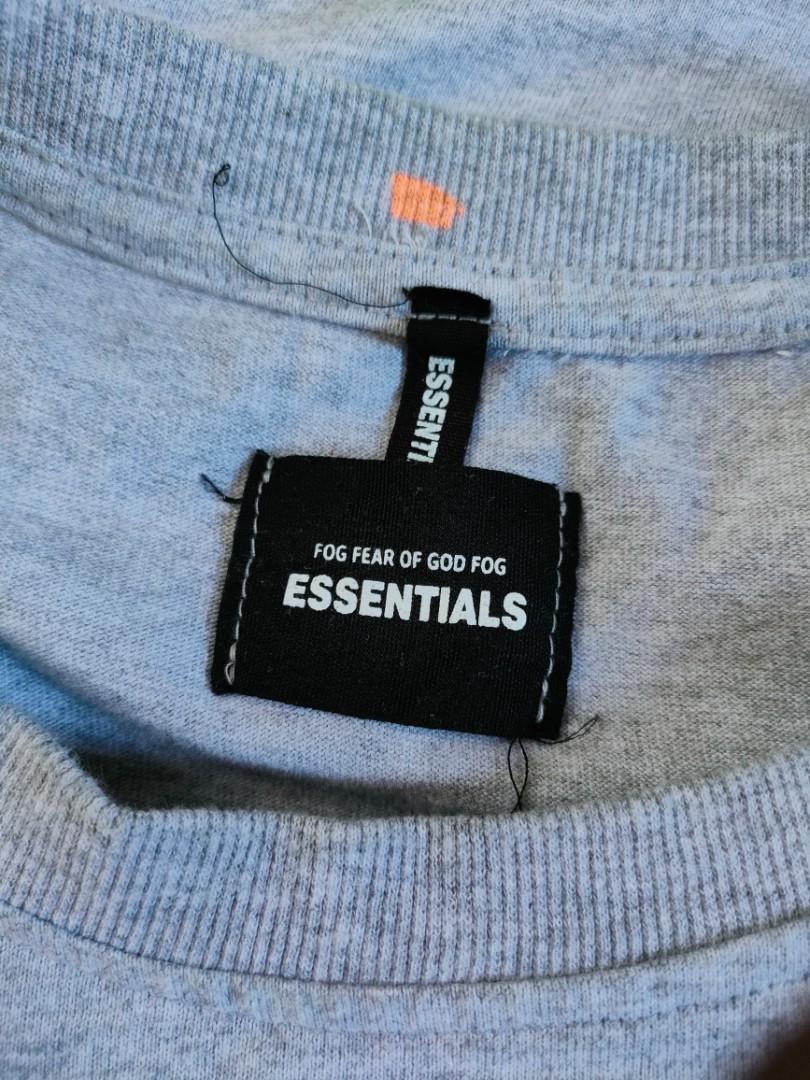 Fear of god essentials (Category: Tshirts & Polo Shirts ) located in Malasiqui. Submitted by alltimegrind (Listing ID 1151678529, Image 3). Description: Essential no washtag Size: large Dimention Width: 22 Length: 28 (based on actual measuremen Good condition Issue:no washtag 800+ship.