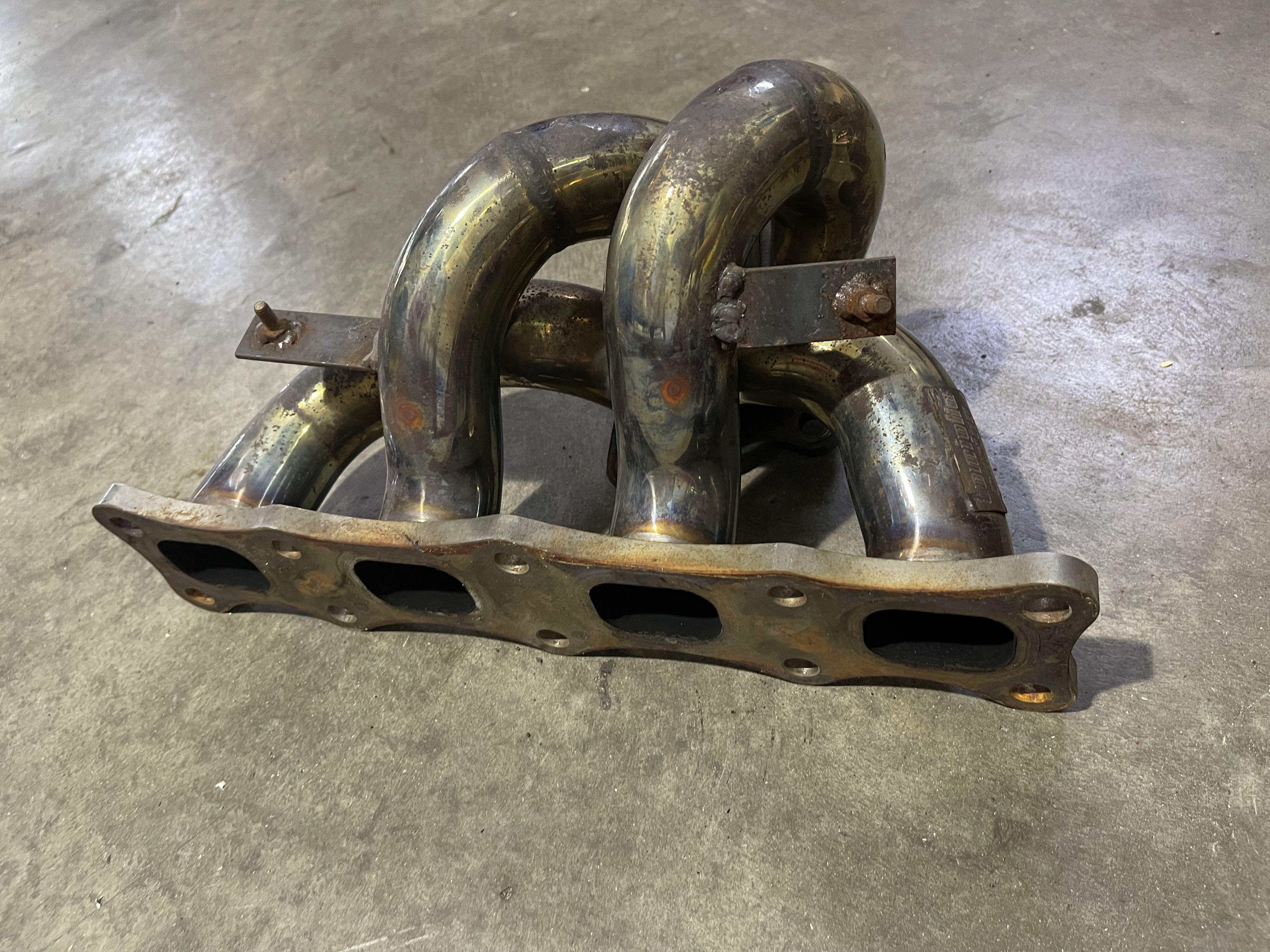 Evo x exhaust manifold, Car Accessories, Accessories on Carousell