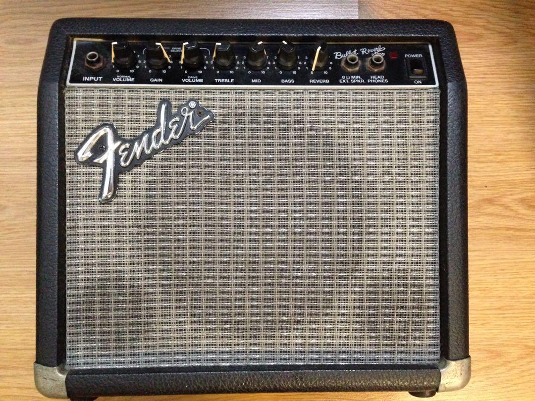 Fender Bullet Reverb amp 15W, Hobbies & Toys, Music & Media, Musical