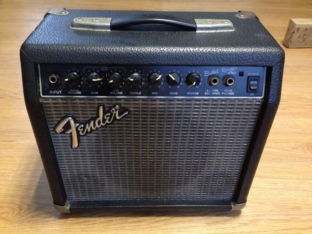 Fender Bullet Reverb amp 15W, Hobbies & Toys, Music & Media, Musical