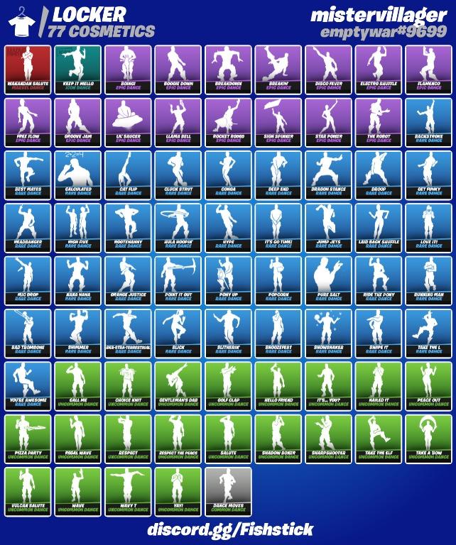Fortnite Og Account Season 3 Chapter 1 Many Rare Emotes Video Gaming Gaming Accessories Game Gift Cards Accounts On Carousell