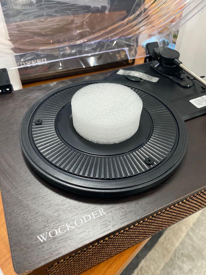[Free courier] Wockoder Turntable Player, can be used as BT speaker ...
