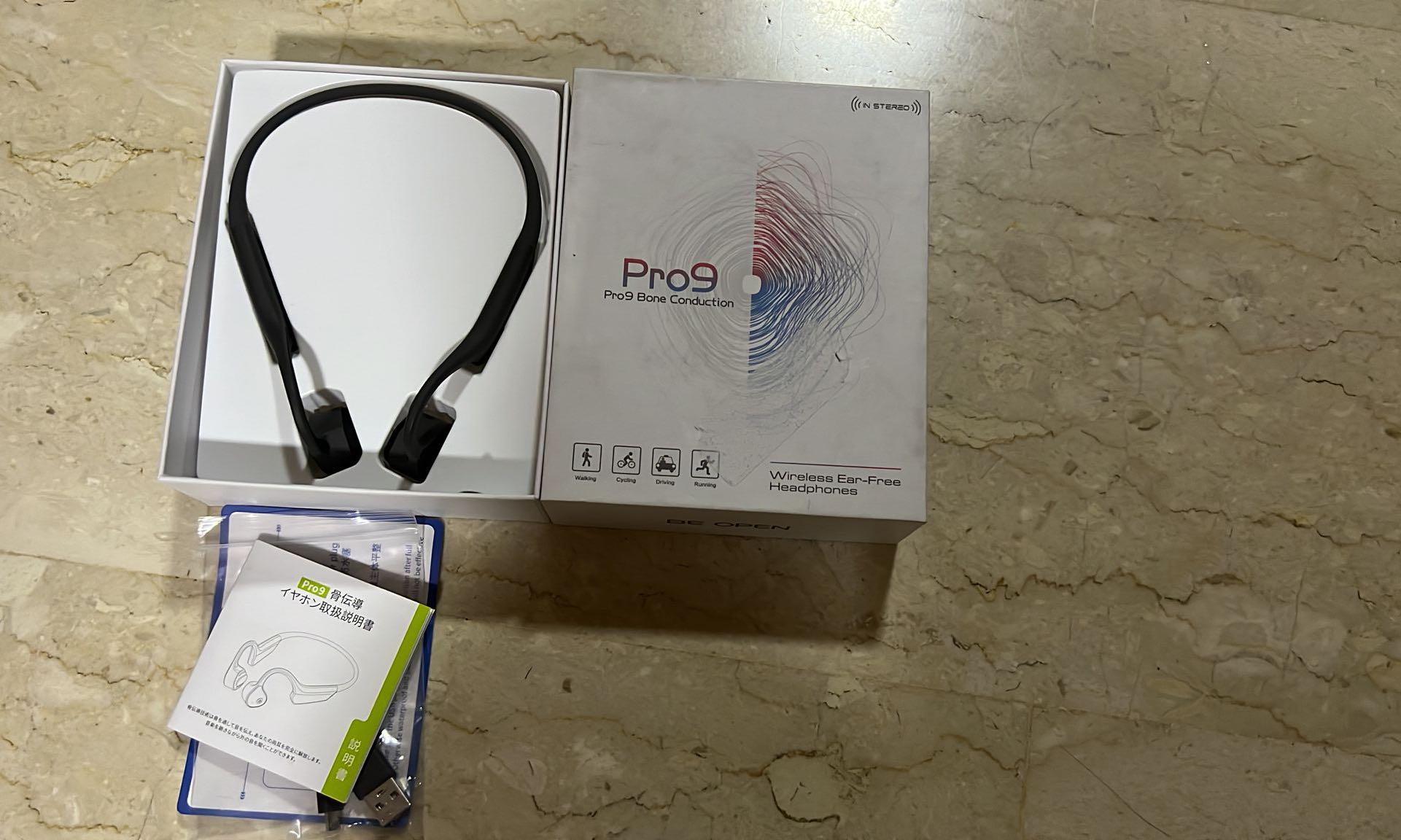 Pro 9 bone conduction clearance