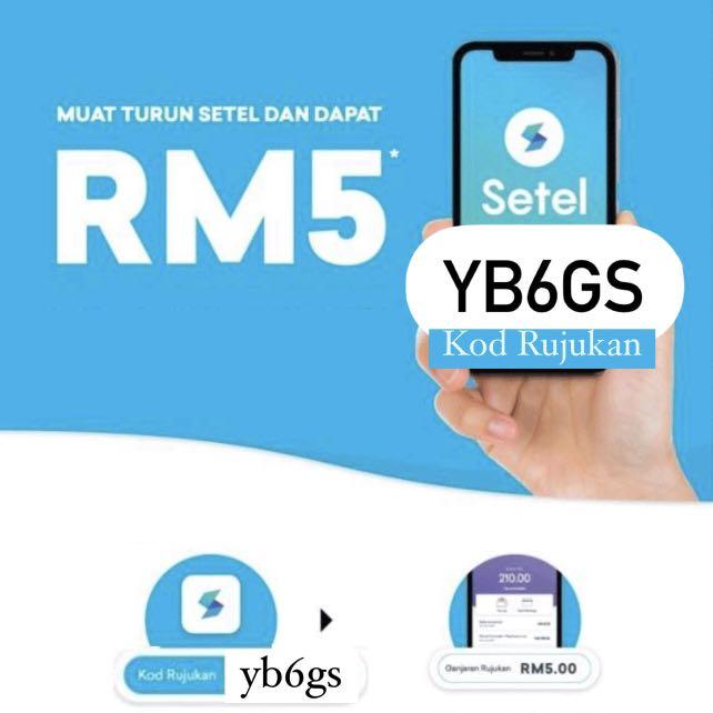 FREE RM5 Promo Setel App Petronas, Tickets & Vouchers, Local ...