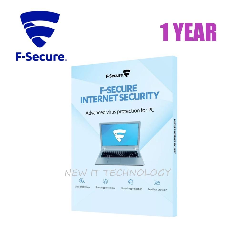 F-Secure Antivirus -Internet Security 2021- For Windows PC ...