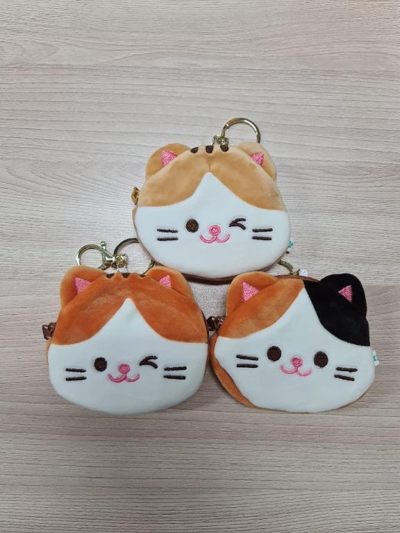 Cat on sale change purse
