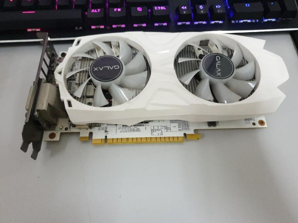 GALAX GTX 1050TI EXOC White Computers Tech Desktops on Carousell