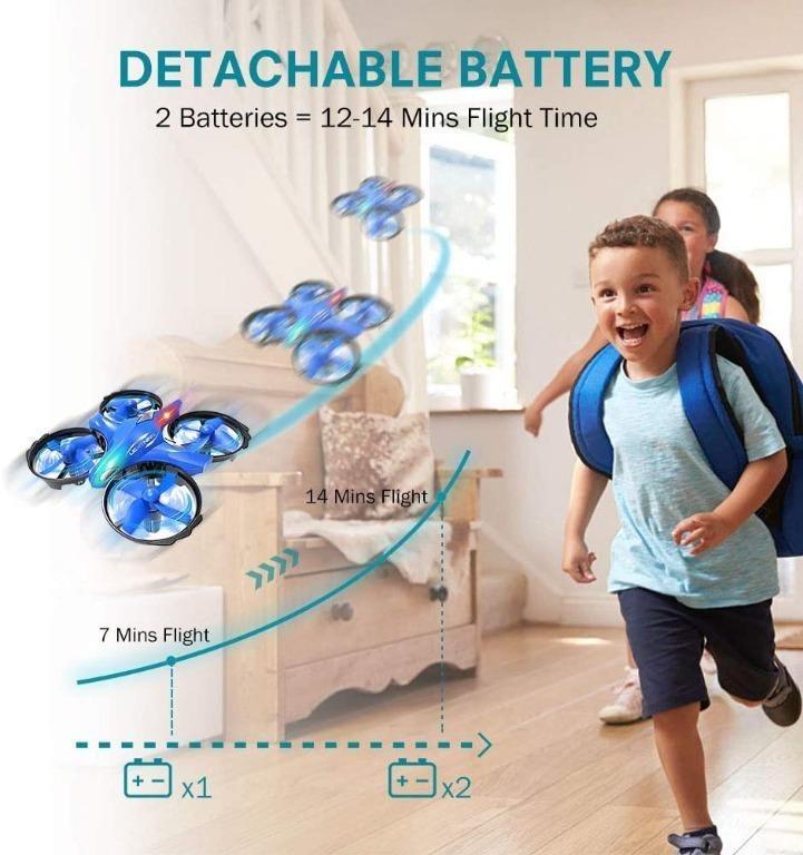 GEEKERA Mini Drone for Kids Helicopter UFO Drones for Boys Toy Hands Gesture Quadcopter Flying Gift for Children Age 8 Teenagers Adults Birthday