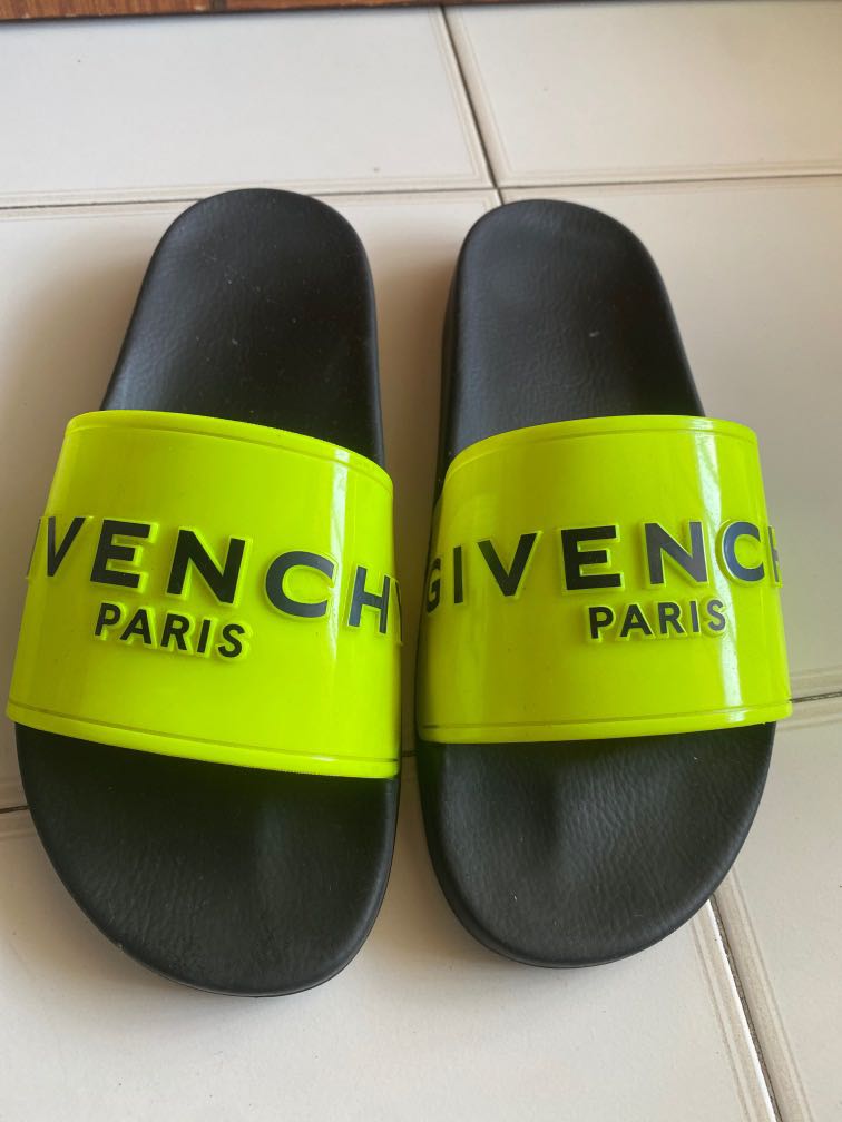 Givenchy slides, Men's Fashion, Footwear, Flipflops and Slides on Carousell