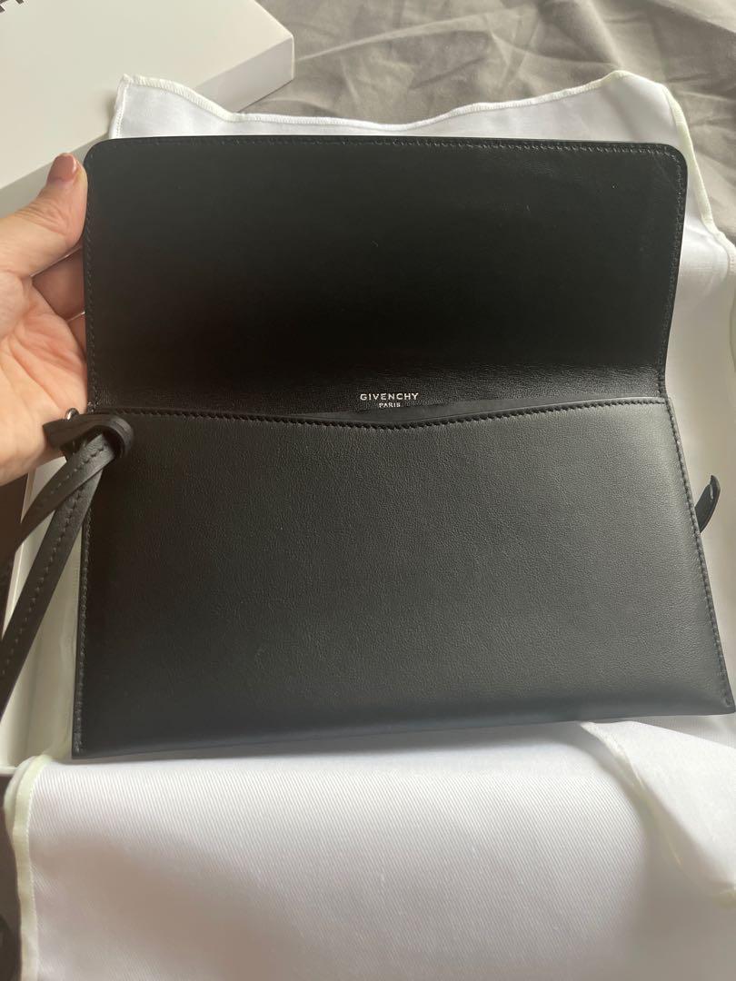 Givenchy Urban Flap Pouch Wristlet Wallet