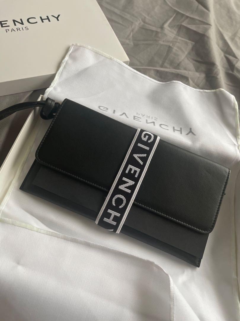 Givenchy Urban Flap Pouch Wristlet Wallet
