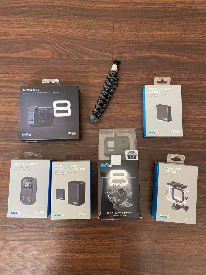 GoPro Hero 8 Bundle, Photography, Cameras on Carousell