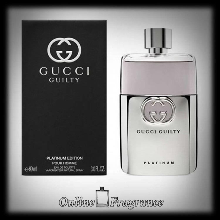 Gucci guilty hot sale platinum pour homme
