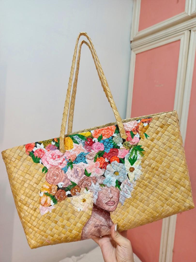 Bayong shop bag painting