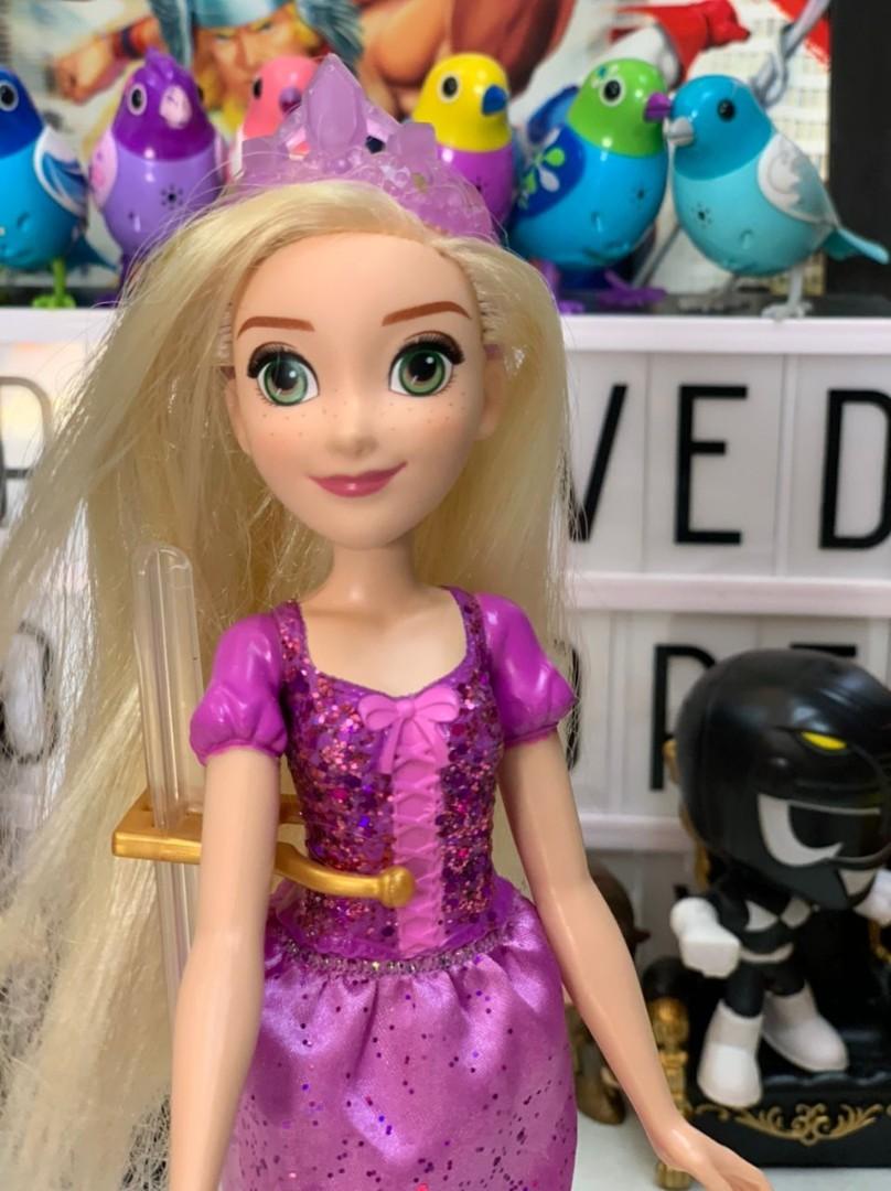 Royal shimmer rapunzel doll store