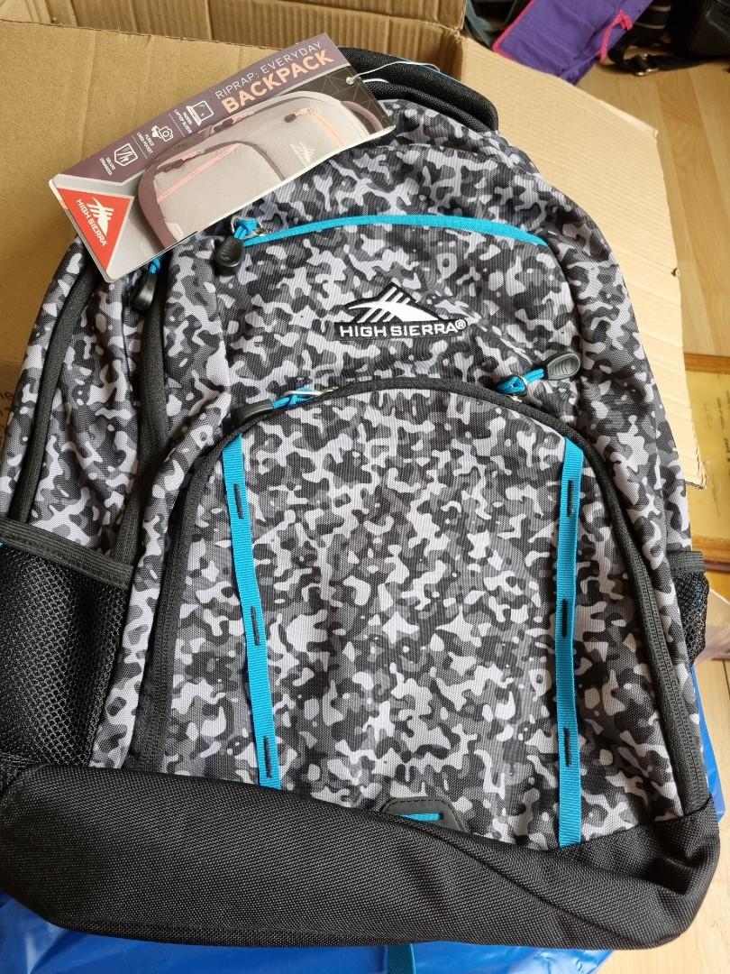 High Sierra Riprap Lifestyle Backpack Men s Fashion Bags
