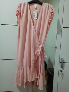 HnM pink dress
