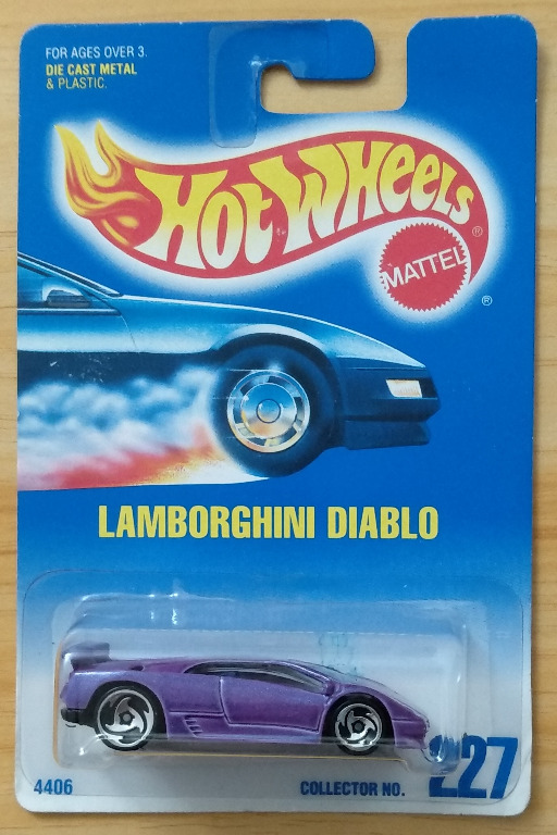 HOT WHEELS LAMBORGHINI DIABLO HOTWHEELS MATCHBOX, Hobbies & Toys, Toys &  Games on Carousell