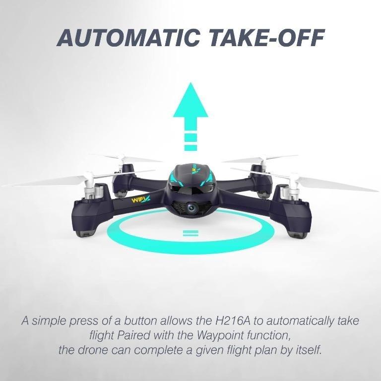HUBSAN H216A X4 Desire PRO WiFi Waypoints FPV Drone Adults RC Helicopter Quadcopter with1080P WiFi Camera Live Video Altitude Hold Headless Mode RTF Photography Drones on Carousell